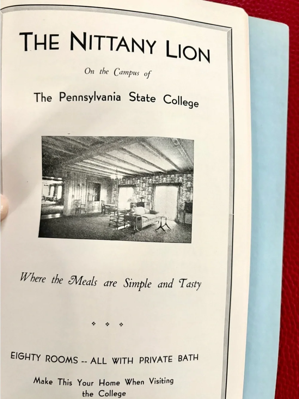 Rare  Penn State Alumnae Cook Book circa 1938 in great condition! -